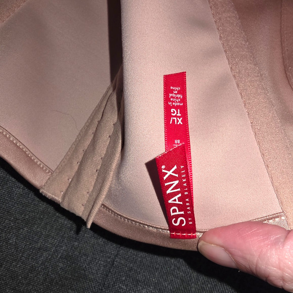 SPANX Womens Shaping Cinching Waist Trainer Sculpture Top Zip Up Corset Size XL - Picture 6 of 7